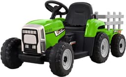Kids Ride on Tractor Green