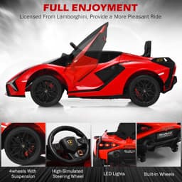 Lamborghini Sian - Red