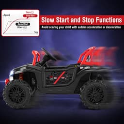 12V Kids Ride on UTV Red