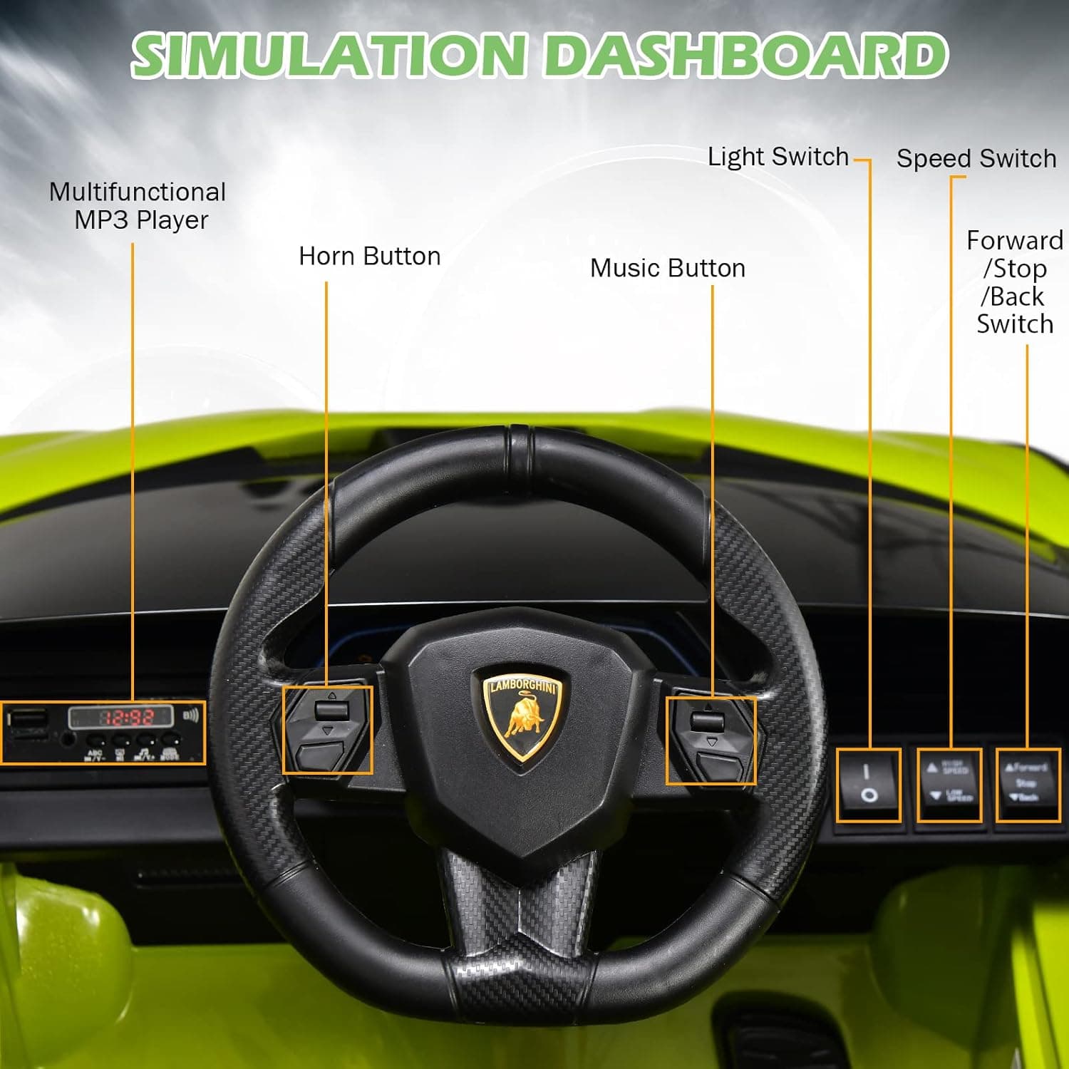 Lamborghini Sian - Green