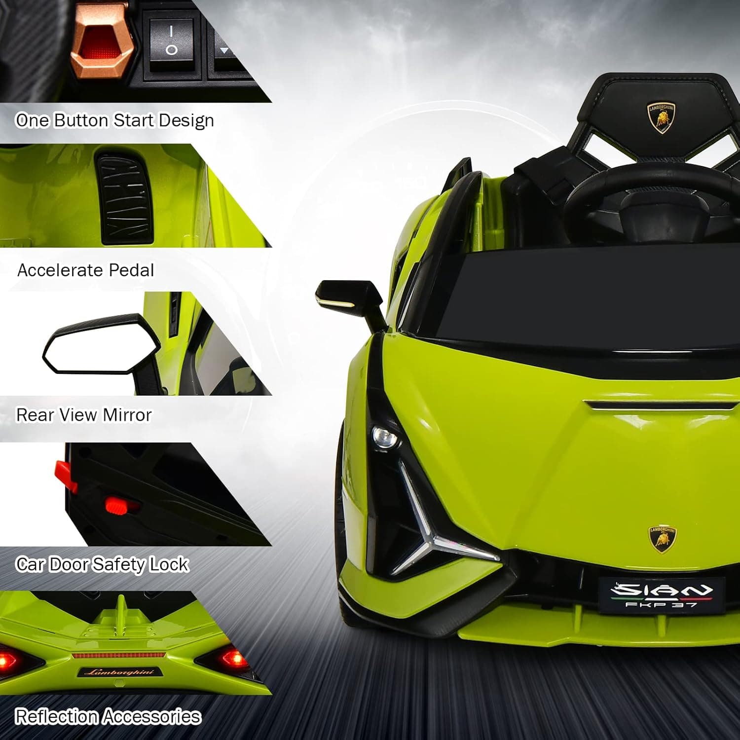 Lamborghini Sian - Green