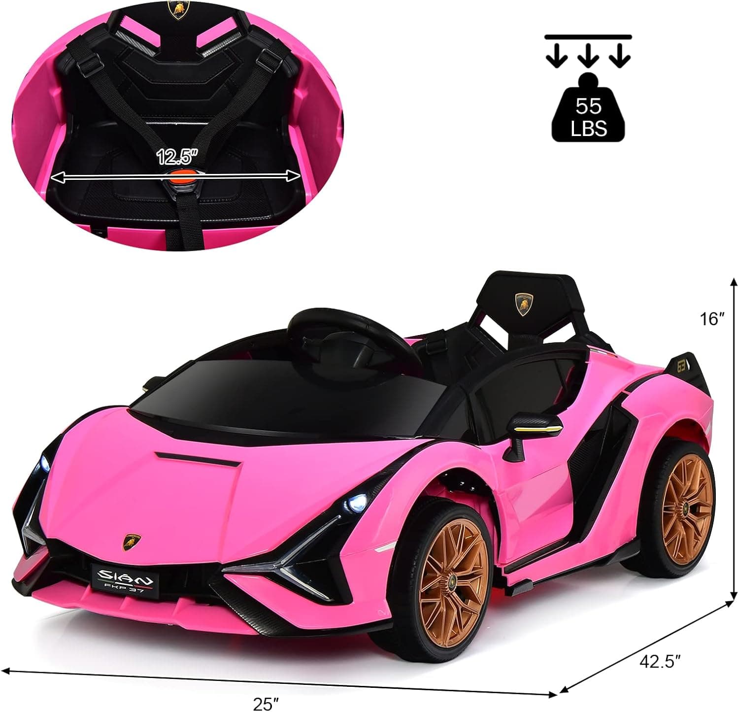 Lamborghini Sian - Pink